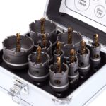 Ensemble 10 pcs, scie cloche TCT 16 à 53mm, carbure d'alliage – Image 3