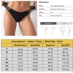 Lot de 3 culottes menstruelles, 4 couches, antifuite, tissu antibactérien et respirant – Image 9