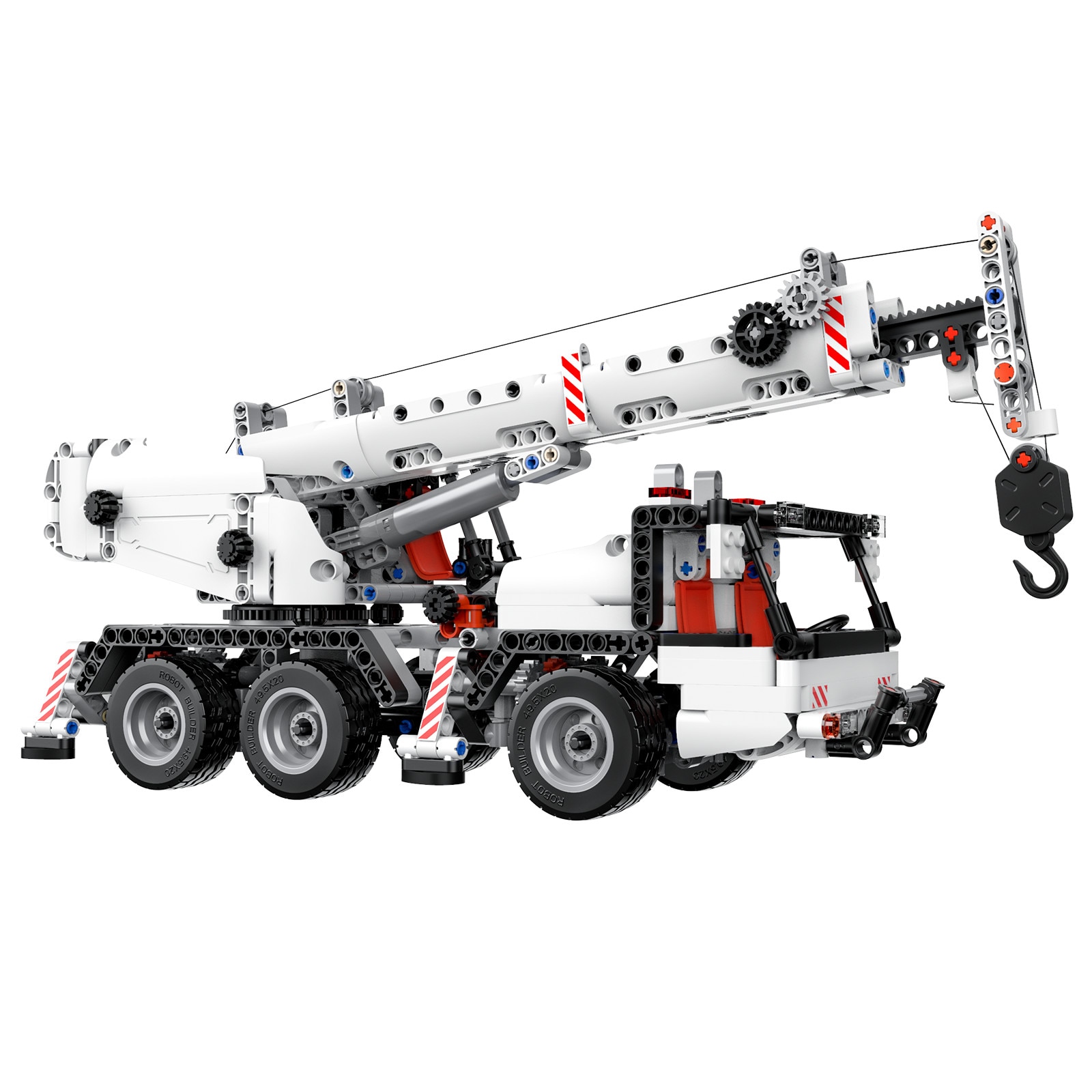 Blocs de construction camion grue, ingénierie, direction Flexible, grande stabilité