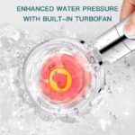 Pommeau de douche à pulvérisation, haute pression, Rotative à 360 degrés – Image 6