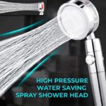 Pommeau de douche à pulvérisation, haute pression, Rotative à 360 degrés – Image 2