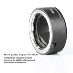 Adaptateur d'objectif en métal, convertisseur de monture de mise au point automatique pour objectif Canon EF à R5 R6 et caméras Komodo rouges – Image 3