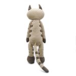 Peluche chat kawaii, petit animal doux, 45 cm – Image 3
