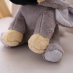 Peluche chien Carlin mignon en pyjama, 20 cm – Image 5