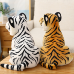 Peluche tigre mignon et doux, dessin animé, de 23 à 33 cm – Image 4
