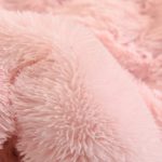 Ensemble 5 pièces, housse de couette en peluche, drap plat, oreiller en forme de cœur et taies d'oreiller – Image 4