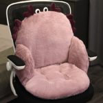Coussin de chaise de bureau en fausse fourrure de lapin, doux, confortable et épais – Image 4