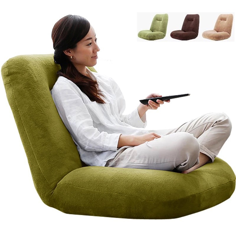 Fauteuil de style japonais, pliant, confortable et réglable