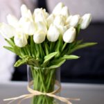 Lot de 10 tulipes artificielles, 35 cm – Image 4