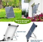 Ensemble fontaine solaire 12W, 12 buses à double couche, pour étang et piscine – Image 5