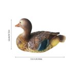 Statue de canard Mandarin, sculptures d'animaux artificiels, 22 cm – Image 11