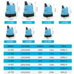 Pompe à eau submersible, 10 à 105W, 600 à 4500 L/H, 220V – Image 2