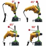 Support de perceuse, 35 à 43mm, 0 à 90 degrés, base en fer – Image 4