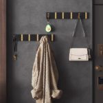 Rail de suspension pliant moderne, pour salle de bains, cuisine, chambre à coucher, couloir – Image 6