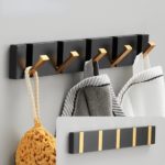 Rail de suspension pliant moderne, pour salle de bains, cuisine, chambre à coucher, couloir – Image 2