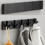 Rail de suspension pliant moderne, pour salle de bains, cuisine, chambre à coucher, couloir – Image 5