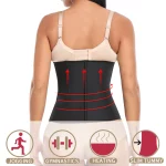 Corset pour ventre plat, pour modeler la taille et le corps, avec fermeture éclair – Image 4
