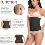 Corset pour ventre plat, pour modeler la taille et le corps, avec fermeture éclair – Image 5