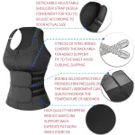 Corset en néoprène, gaine amincissante pour le ventre, ceinture de modelage – Image 6