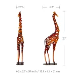 Sculptures artistiques d'animaux en fer, figurine, Décoration – Image 7