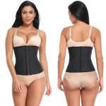 Corset pour ventre plat, pour modeler la taille et le corps, avec fermeture éclair