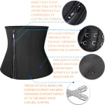 Corset pour ventre plat, pour modeler la taille et le corps, avec fermeture éclair – Image 13