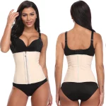 Corset pour ventre plat, pour modeler la taille et le corps, avec fermeture éclair – Image 2
