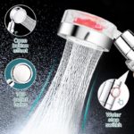 Pommeau de douche à pulvérisation, haute pression, Rotative à 360 degrés