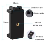 Kit de tournage vidéo professionnel Vlogging, avec Mini trépied, Bluetooth, contrôle Selfie, pour caméra SLR, enregistrement sur Smartphone – Image 12