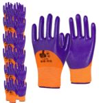 Lot de 12 paires de gants de sécurité, résistantes à l'usure, protection des mécaniciens – Image 8