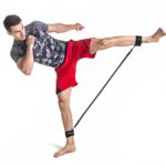 Bande de résistance avec 4 tubes élastiques multifonctions, corde de traction – Image 2