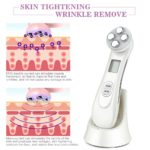 Ensemble de 4 types de machines esthétiques, épurateur de peau à vibrations ultrasoniques, dissolvant de points noirs, EMS RF, masseur facial, pelle de cavitation propre, Peeling, Lifting du visage – Image 2