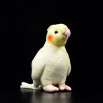 Lot de 2 peluches oiseaux calopsitte, ultra doux au toucher, 18 cm – Image 4