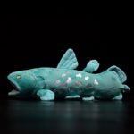 Peluche poisson cœlacanthe, animaux marins, 38 cm
