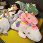 Peluche géante licorne couchée, douce, de 60 à 170 cm – Image 6