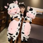 Peluche géante de vache à lait, oreiller de couchage, de  80 à 120cm – Image 5