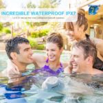 Enceinte Bluetooth portable, étanche IPX7, avec fonction flottante, sans fil, caisson de basses – Image 3