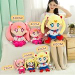 Peluche Sailor Moon, dessin animé, 25 à 60 cm