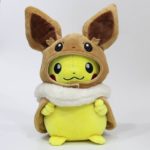Peluche Pokemon, Pikachu déguisé, dessin animé, 28 cm – Image 3