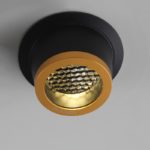 Suspension LED moderne et minimaliste, diamètre 40cm, 12W, noir – Image 8