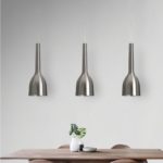 Suspension LED design nordique moderne en Nickel, anti-éblouissement, 7W – Image 3