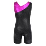 Justaucorps sans manches pour enfant, brillant, danse, gymnastique – Image 3