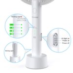 Lampe anti-moustiques portable USB, 3000V, avec batterie 1200mAh, 3 couches – Image 2