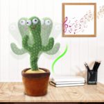 Peluche Cactus parlant, danse et répète vos mots, 120 chansons, rechargeable – Image 2