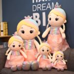 Peluche géante de princesse Arc-en-ciel, douce et confortable, de 35 à 90 cm – Image 2
