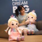 Peluche géante de princesse Arc-en-ciel, douce et confortable, de 35 à 90 cm – Image 6
