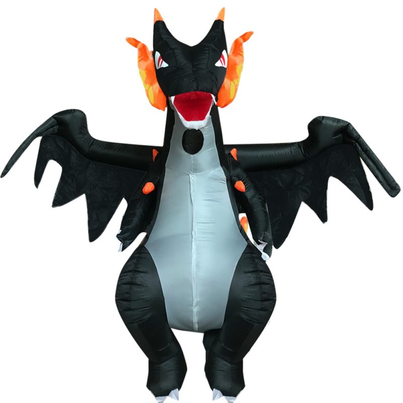 Costume gonflable de dinosaure Spitfire