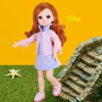 Poupée de maquillage et beauté, vêtements mignons, Kawaii, 30 cm – Image 3