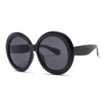 Lunettes de soleil rondes surdimensionnées, mode rétro, UV400 Oculos – Image 3