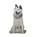 Coussin 3D en forme de chien, rembourrage en coton, 50 cm – Image 4